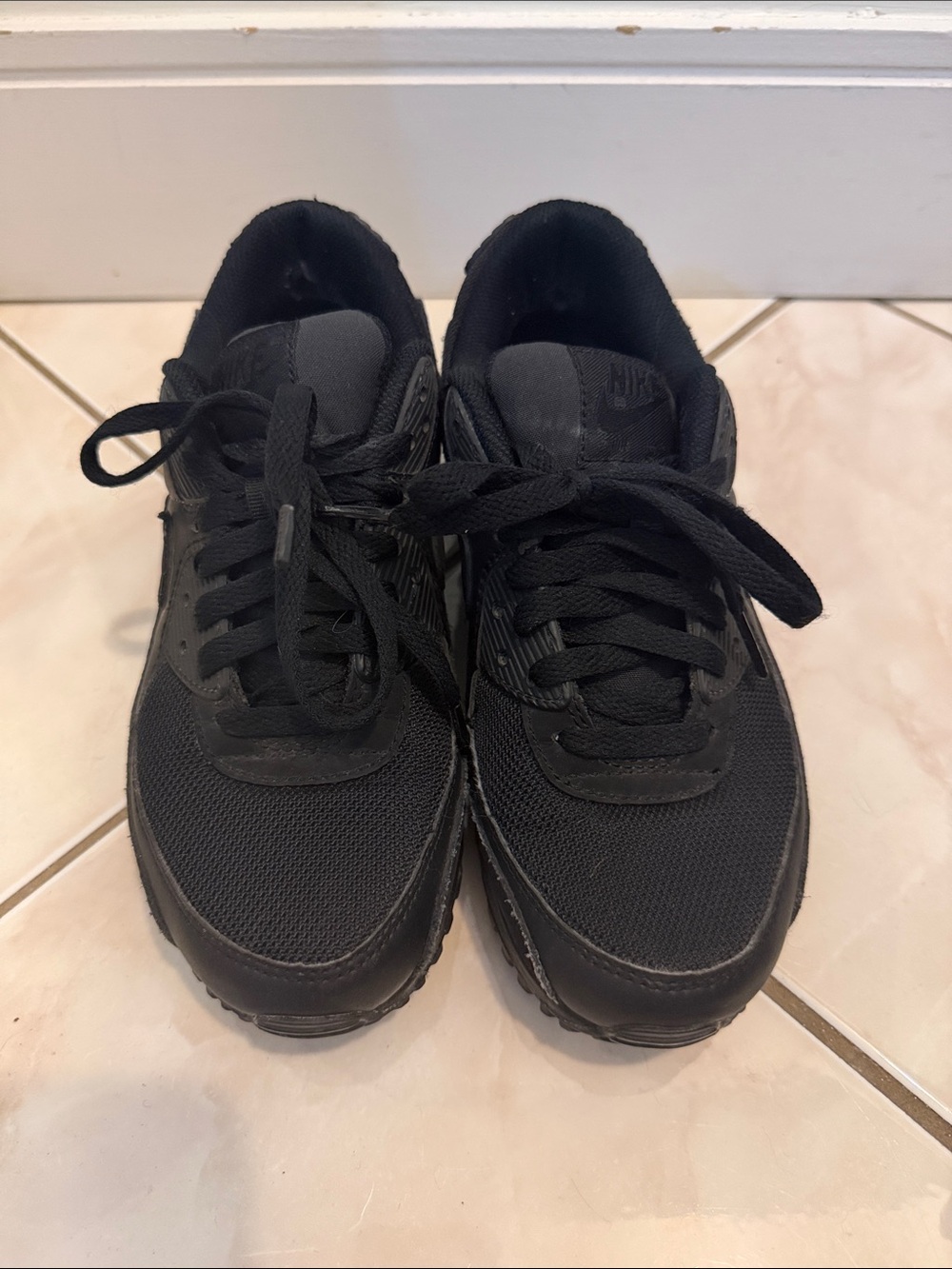 Nike All-Black Athletic Sneakers